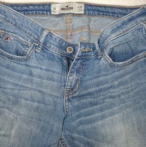 Hollister Women's Denim Skinny Jeans - Light Blue